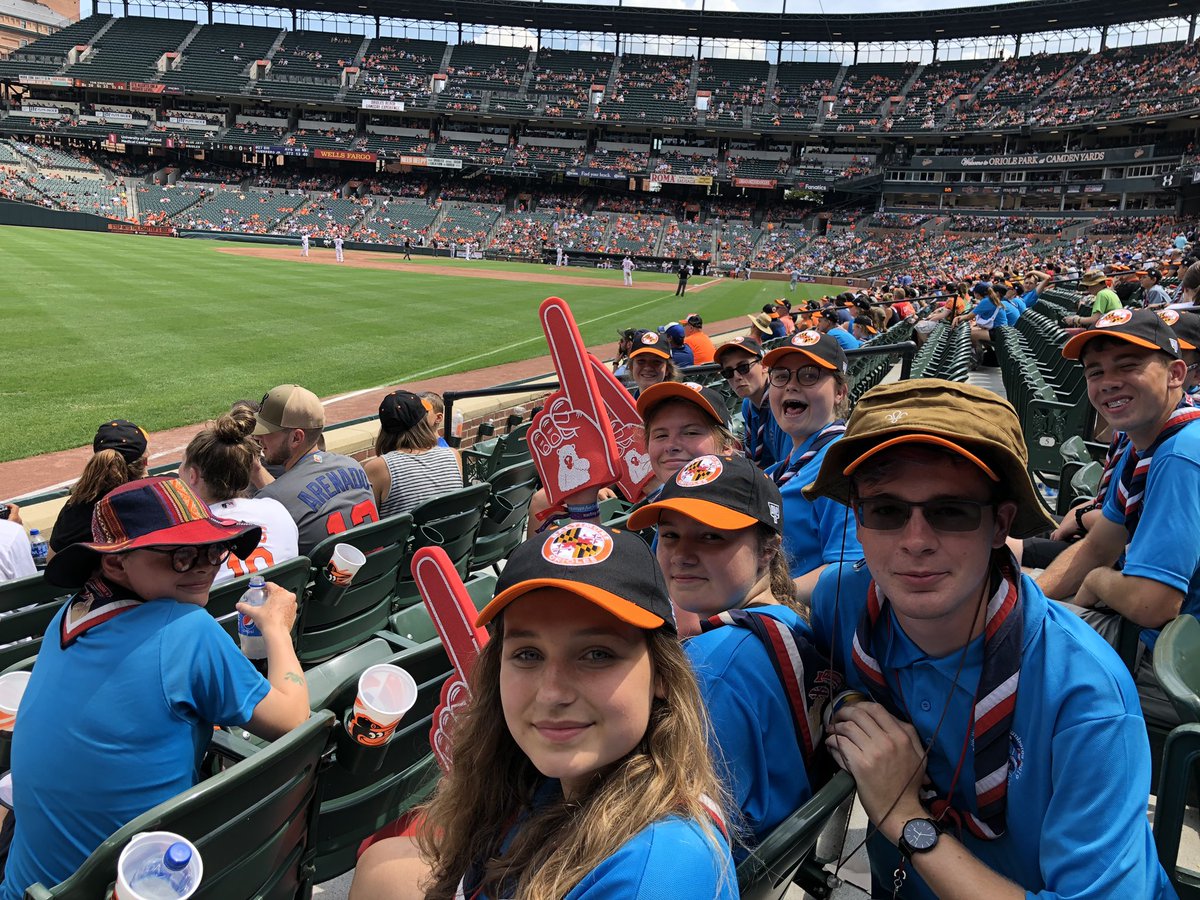 UKContingent's tweet image. Young people told us they wanted to experience the American sport culture, so that’s what we did! Incredible afternoon at @Orioles! 
#YouthShaped #UK24WSJ