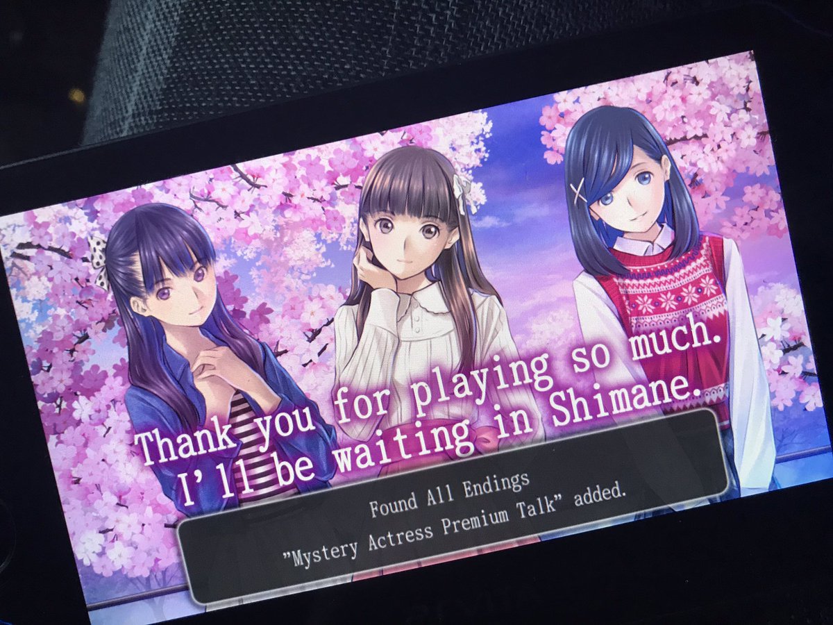 Game #24: Root LetterA VN mystery with light Ace Attorney mechanics(and extremely similar music). I’m sure no one following me has even heard of it but there’s a remake coming out on Switch and PS4, a TV show and a Hollywood movie? Mad.