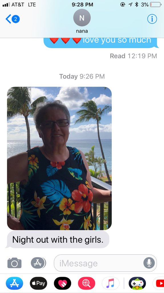 brynne_bell's tweet photo. Nana really had to flex on me again in Hawaii 😤🏝 https://t.co/mfPA5D4nti