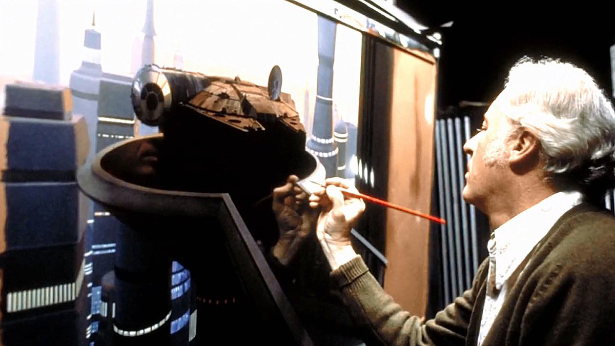 Star Wars MythbustersTraditional  #StarWars matte paintings were painted on shower door glass1. Making of SW author J.W. Rinzler asked the original trilogy matte painters, who said this wasn’t true.MYTH BUSTED https://twitter.com/jwrinzler/status/1068923928964296704