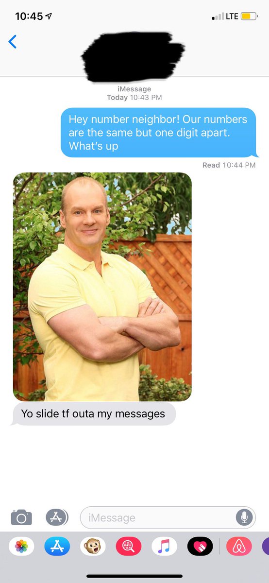 klemdog21's tweet photo. My number neighbor seems confused... https://t.co/iZGsOZONws