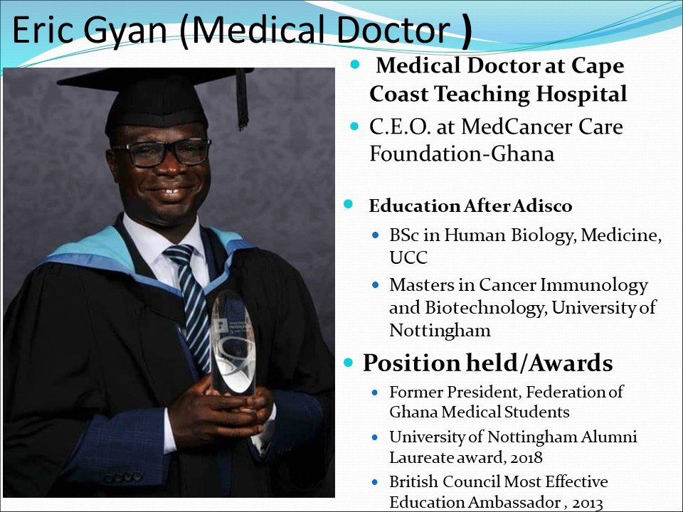 Santa2G1's tweet photo. Santa 2001 Personality Profile: Dr Eric Gyan  (aka Fusion) @Adisadel14 @Adisadel08 @okine_amanda @santamoga_ucc @Adisadel12017 @adisadel98 https://t.co/R7oiYeD2VQ