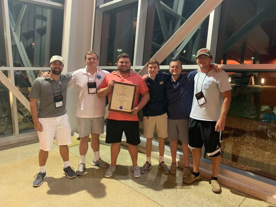 This week the boys took home the highest honor granted to a Sigma Chi chapter, the Peterson award. This is Epsilon Phi’s 3rd consecutive year being granted this award and 15th overall. It was a great way to wrap up a very successful year for our chapter. #inhoc