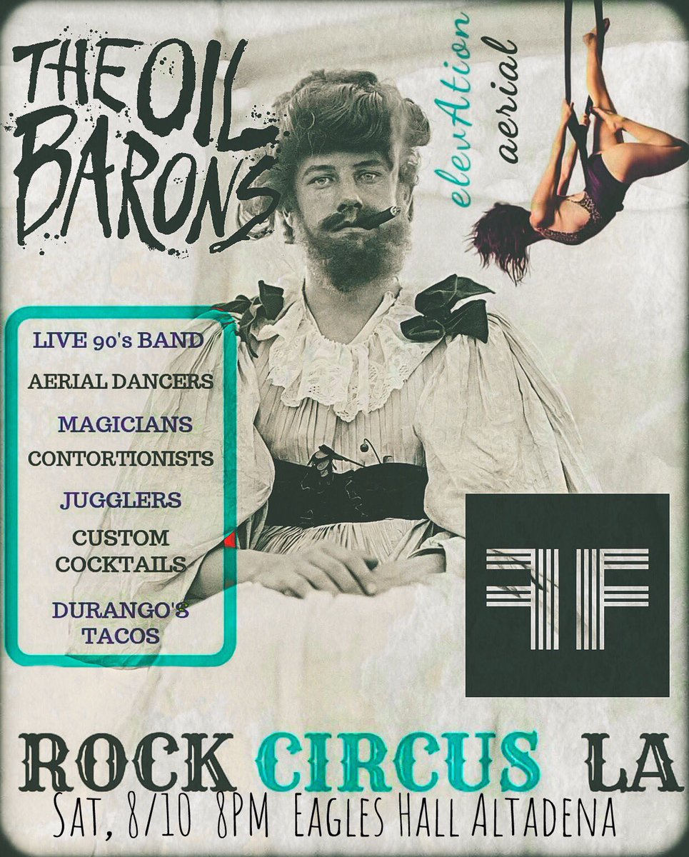 TheOilBaronsLA's tweet image. “Damn everything but the circus!” - E.E. Cummings