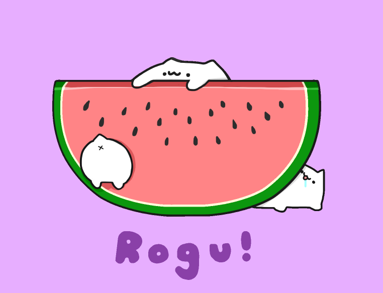 RoguBlob's tweet photo. Watermelon! #Rogu https://t.co/zguFt3YrL4