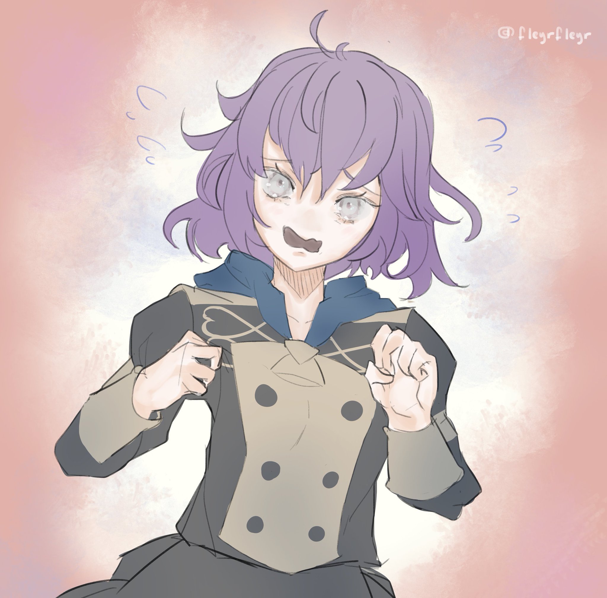 Fleyr Bernadetta Doodle From Fe3h That Got Requested Lul T Co Uqmutk1wun Twitter