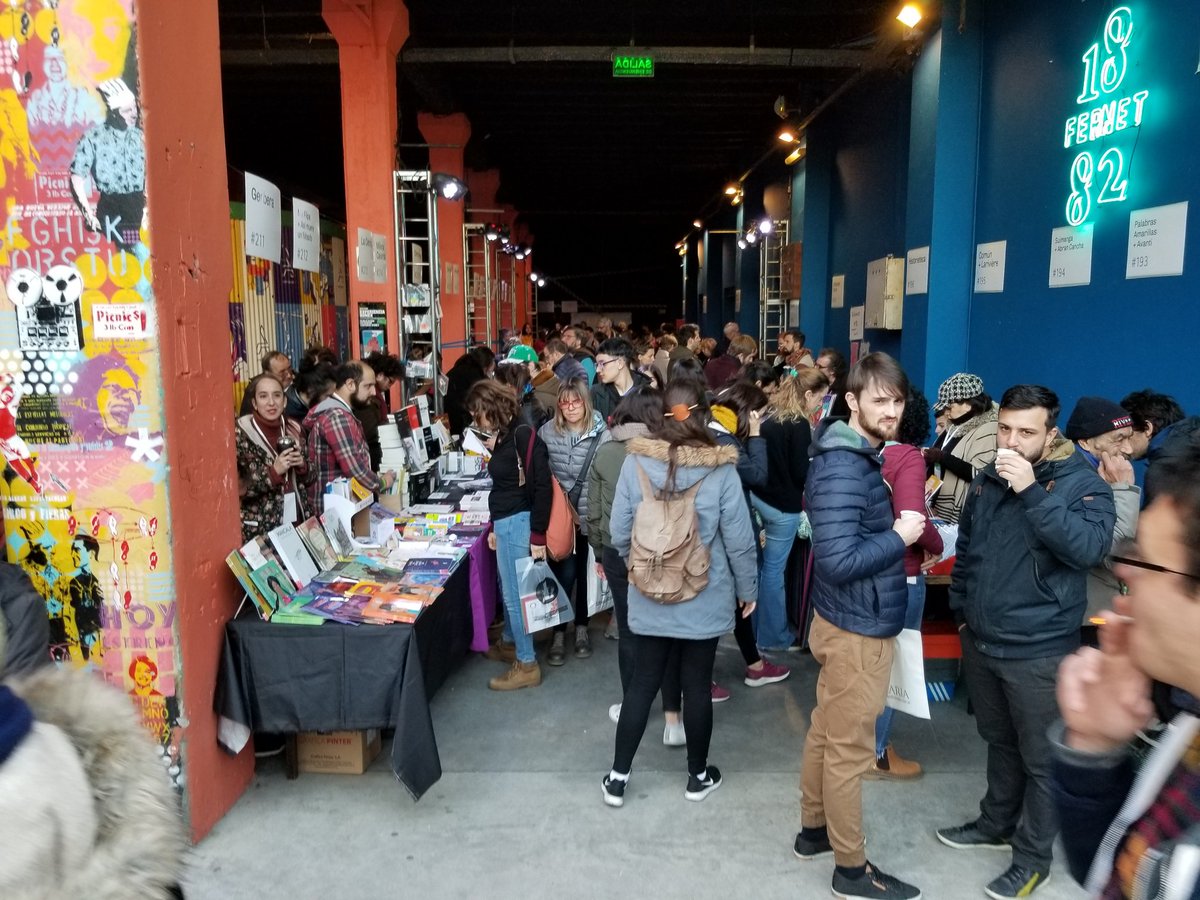 FundacionLB's tweet photo. 📣¡Hoy! Último día para acercarse a la 8° @FEditores. Todo con entrada libre y gratuita, hasta las 21h en @CCKonex
#FundaciónLaBalandra #FED #FED19 https://t.co/1aMkJhA5Ip