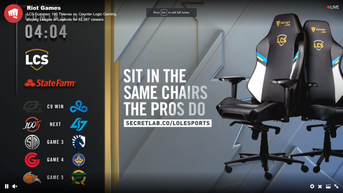 Nick De Cesare On Twitter Uhm Yes Those Lcs Theme Chairs
