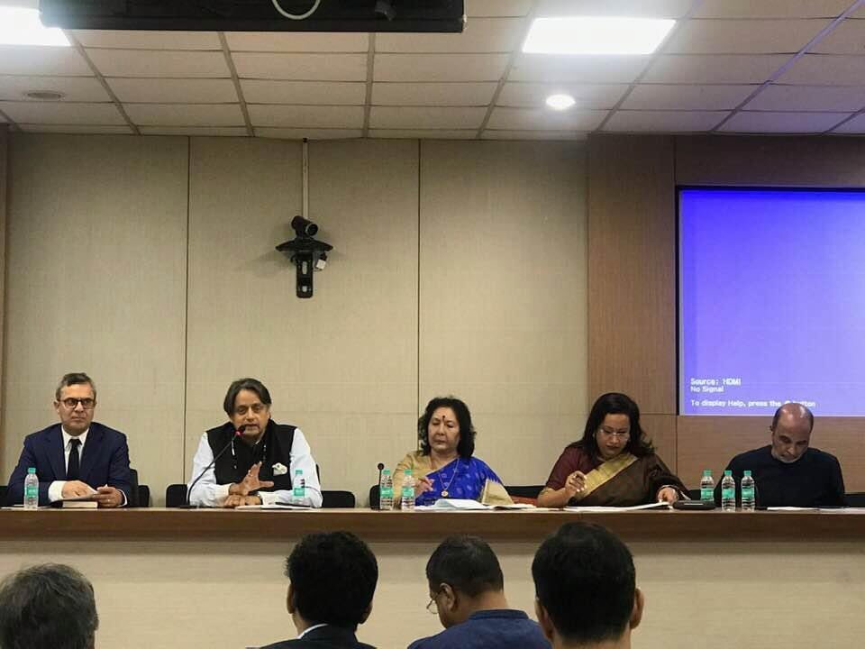AIPCTelangana's tweet photo. #AIPC2.0 meeting in Delhi along with chairman Dr.Shashi Tharoor MP Kerala, Dr.J.Geetha Reddy garu and other state executives & coordinators..
As an #AIPC we made a clear request to CWC to appoint new president immediately.. https://t.co/h0kKC5rBpq