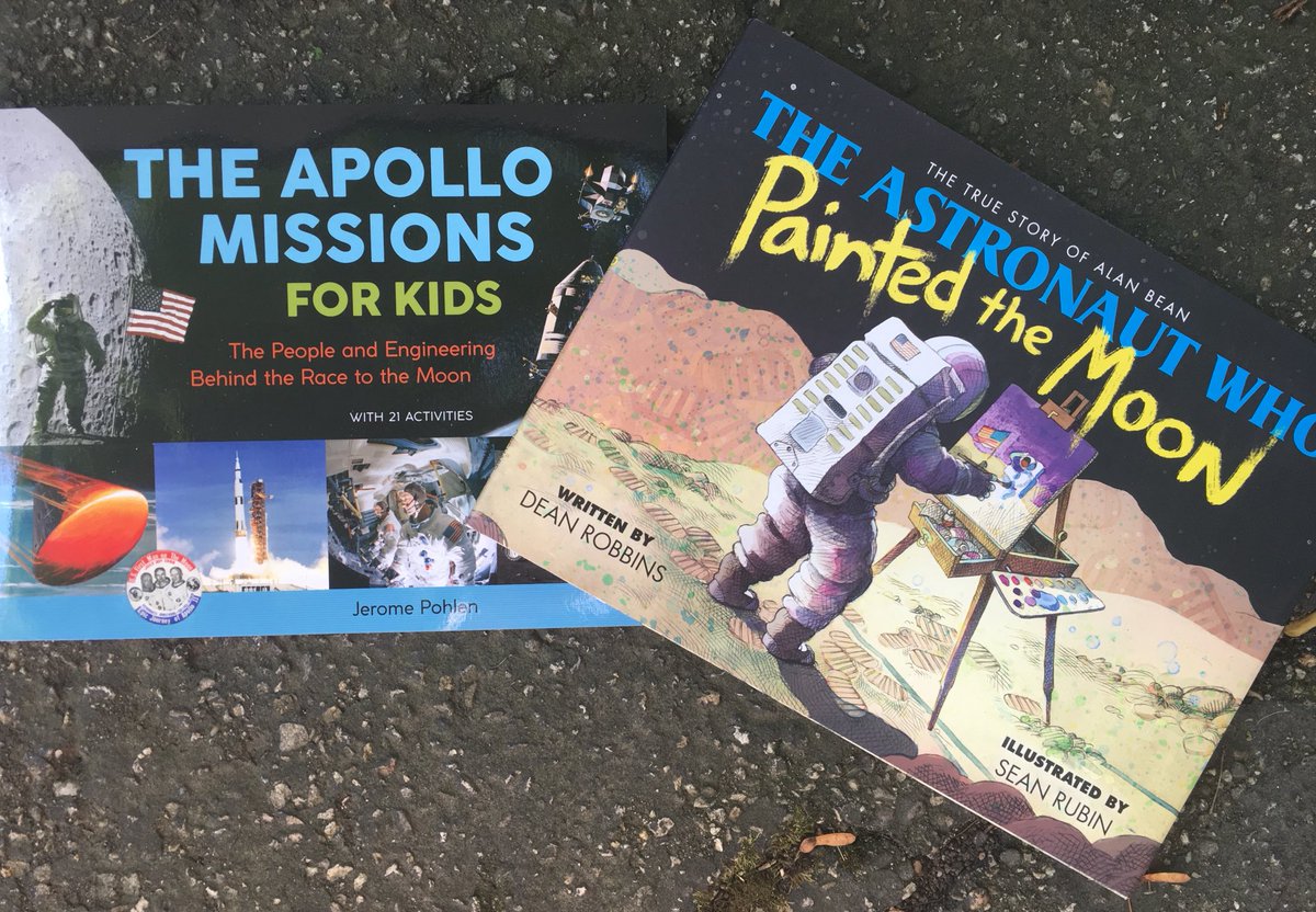 SussingOutBooks's tweet photo. Celebrating #Apollo50th in the #kidlit world #backtoschool #STEM #readalouds in all formats and genres #space #interestbasedteaching #interestbasedlearning #addingbookstothepile #NASA @NSTA @NASA https://t.co/1KZGclADcj