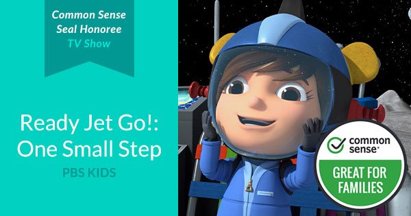 CommonSense's tweet photo. Congrats to @PBSKIDS' exciting special @ReadyJetGoPBS, honored with our #CommonSenseSeal for exceptional family TV! Full review: 
https://t.co/oL5dDMIBQZ #ReadyJetGo https://t.co/mr7SVzN9qc