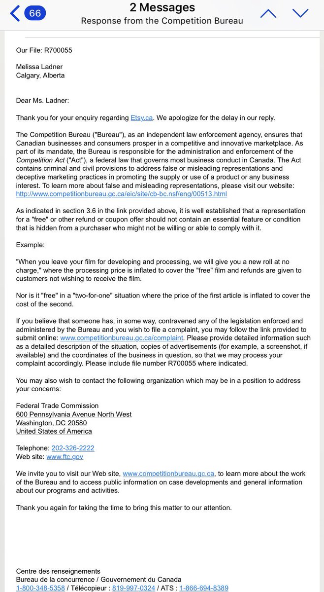 EpicStitching's tweet photo. #Canadian #Etsy sellers please be careful!! @Etsy is telling you to break federal law by hiding shipping costs!!
Because shipping costs vary and locals can pick-up items with no shipping; it is illegal hide ship cost from buyers inside item cost!!
#EtsyisnotAmazon https://t.co/q73xrB4hzG