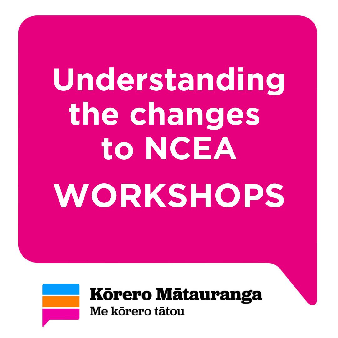 NZScienceLearn's tweet photo. 'Understanding the changes to NCEA' - Next up in Napier &amp; Opotiki on 12 Aug - get along!
Pls share with secondary teachers you know
https://t.co/6xShEsx0NT
#scichatnz #edchatnz @NZQAofficial @lisa_hayes1 @craigmcd
@gadgethead  @jbareid @ionacollege @tonyjphysics @taradalehigh https://t.co/oZZ5jTdCIv