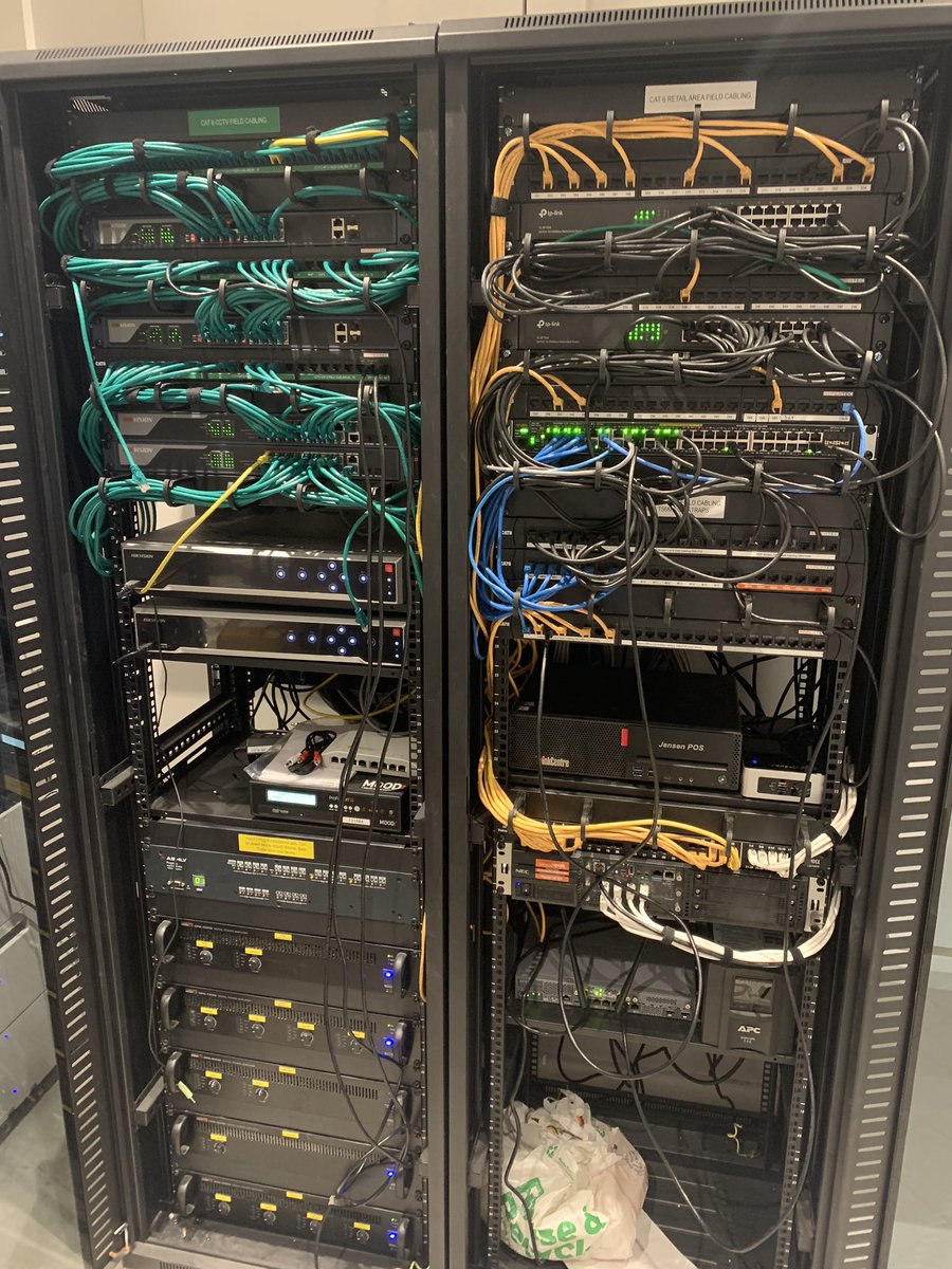 AuNextel's tweet photo. Sydney’s newest dining precinct is ready for opening. Audio, Meraki WIFI, POS by Jensen POS, CCTV, network cabling and a NEC IP Server. https://t.co/re2oJ8Fsx6