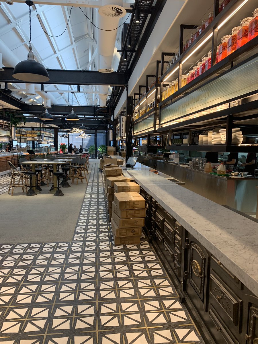 AuNextel's tweet photo. Sydney’s newest dining precinct is ready for opening. Audio, Meraki WIFI, POS by Jensen POS, CCTV, network cabling and a NEC IP Server. https://t.co/re2oJ8Fsx6