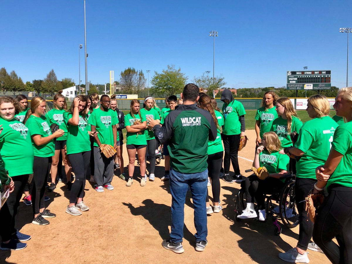 MWUnified's tweet photo. The 18-19 school year was a great year for Millard West Unified Sports! We were honored by @ESPN as Top 30 unified school as well as by @SpecialOlympics as a Unified Champion school. We are hoping to make 19-20 even better! Enjoy your last week of summer, Wildcats! See you soon! https://t.co/JK0qA2tdmK