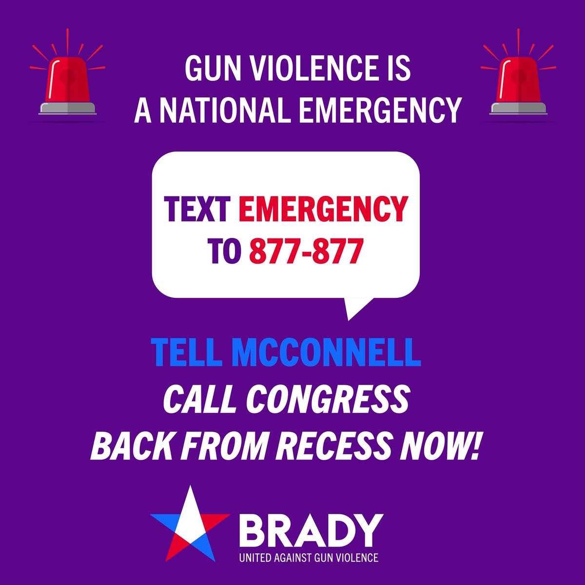 CarissaK's tweet photo. Two bills on background checks have passed the House with bipartisan support and @senatemajldr won’t bring them up for vote in the Senate.  This connected me to his office.... https://t.co/XBODGec7qA