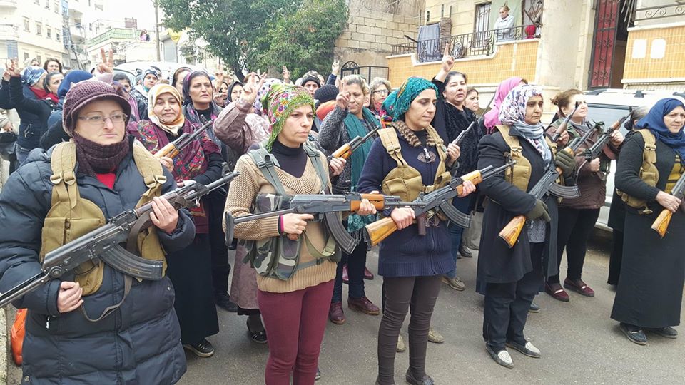#Erdogan threatened today the revolution with total annihilation. If they claim they made the decision to attack the East of Euphrates we can say that the people of North Eastern #Syria have also made their decision to resist. 

#riseup4rojava #ypg #rojava
