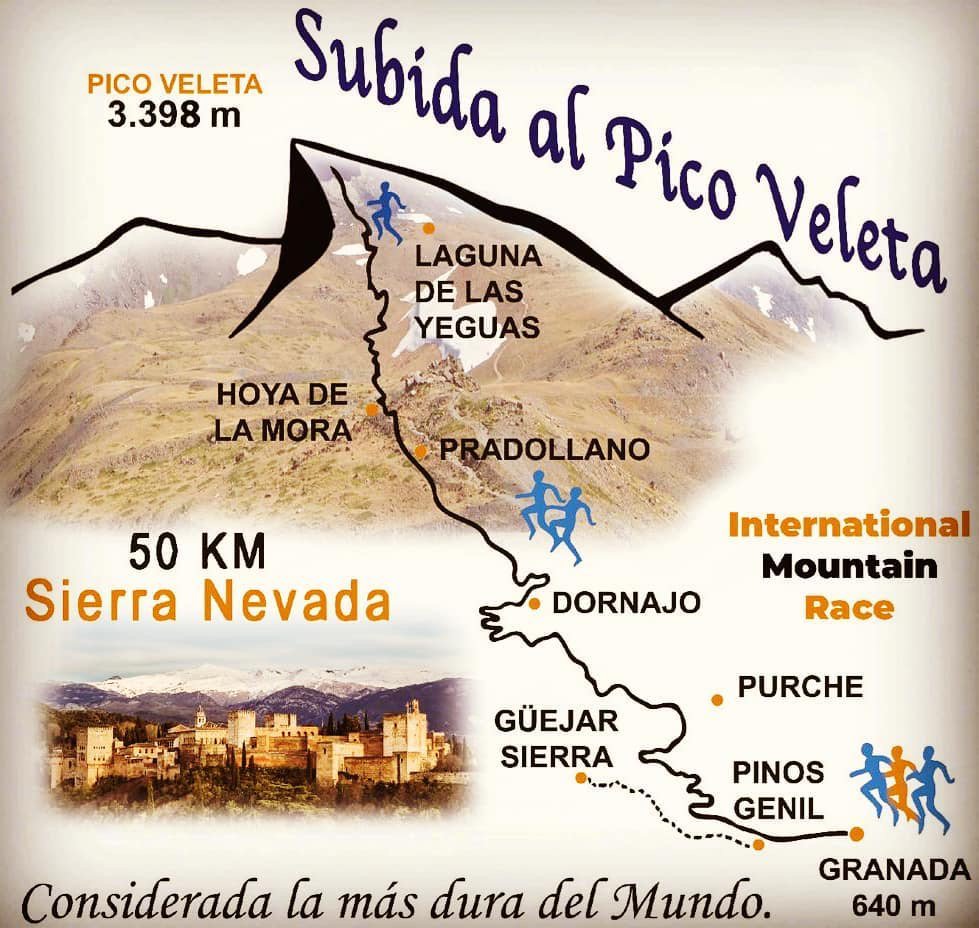 MijasTriatlon's tweet photo. ⛰ Hoy se ha celebrado la mítica subida Granada - Pico Veleta en su 35ª edición, 50K de prueba durísima solo apta para valientes! Allí ha estado Fran, que ya la ha repetido en otras ocasiones, terminándola con éxito.
Enhorabuena compañero 💪🏻
#MijasTri #SubidaVeleta #Trail https://t.co/VElDghG6aM