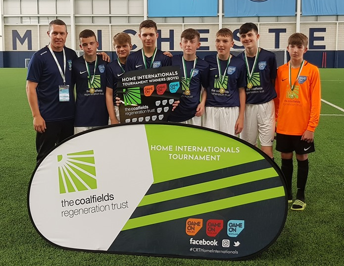 yfst's tweet image. CHAMPIONS | Congratulationst to @bbbc2004 U16s, Coalfields Home Nations Cup winners 2019!