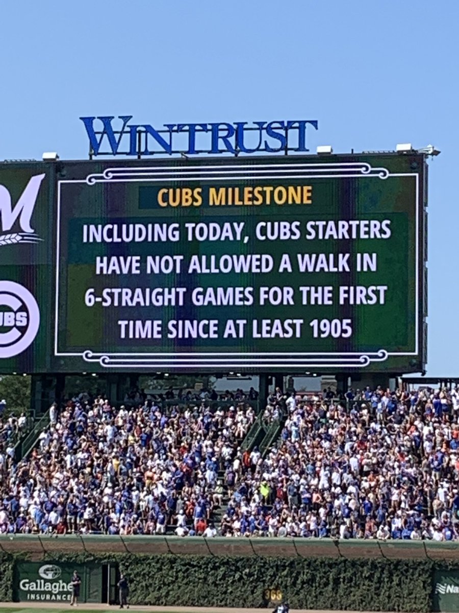 bobsaysdrink's tweet photo. That’s a pretty amazing stat. @Cubs #iBleedCubbieBlue https://t.co/cmyoDlueux
