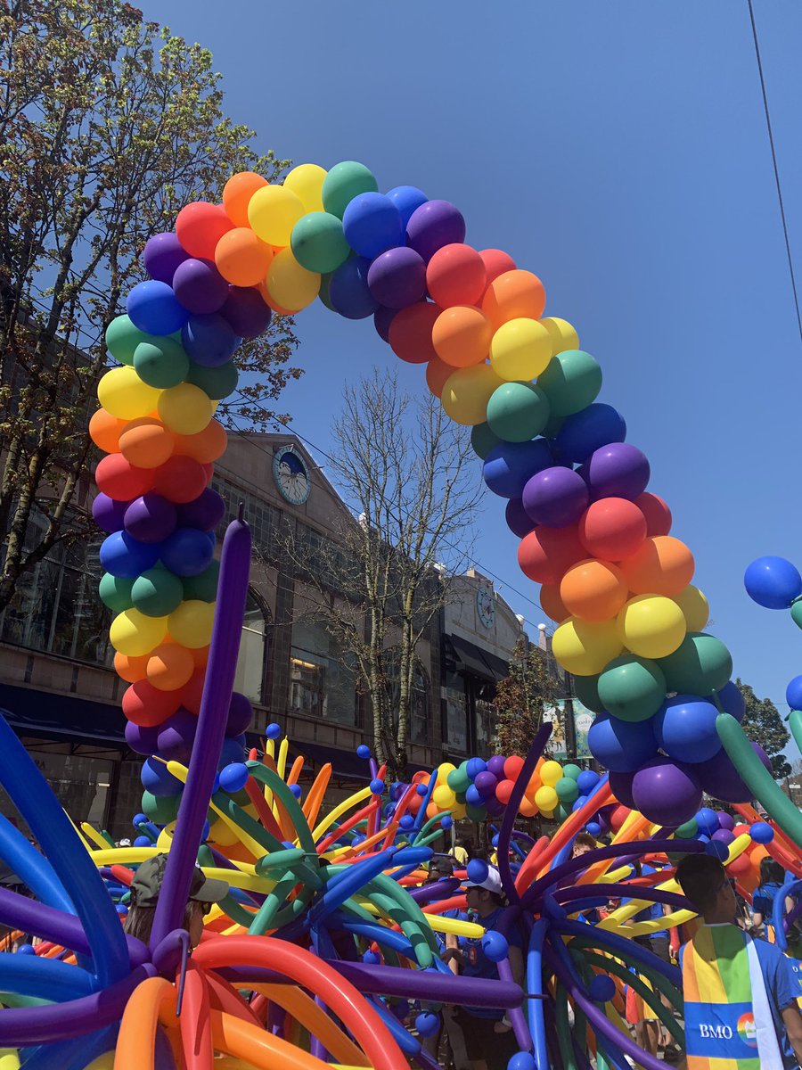 So happy to be part of this. Love our #bmofamily ! Happy Pride !!!#bmopride #VancouverPride