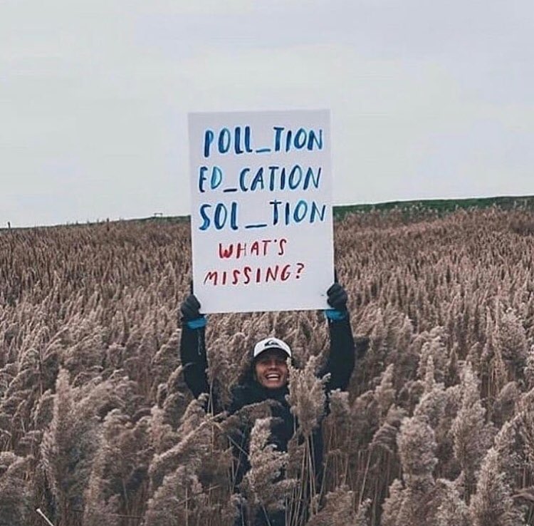 It always YOU! 
YOU have the power to make a change.
YOU can inspire and educate others to be part of the change ♻️💛

#saveourplanet #you #pollution #education #solution #change