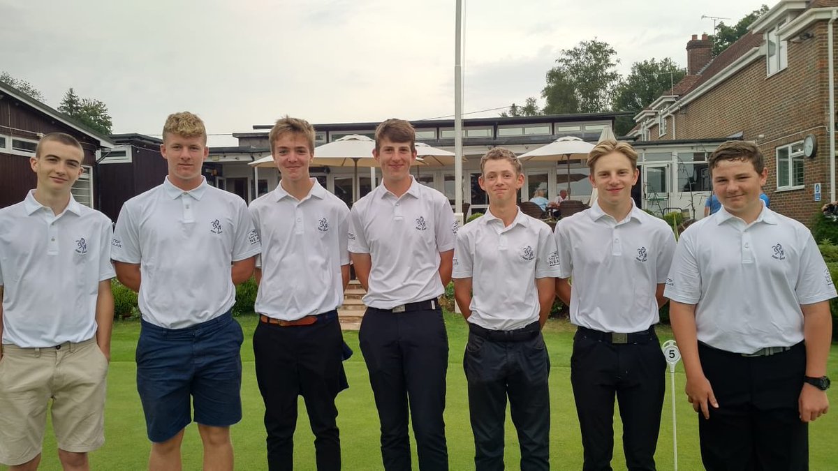 Kent_Golf_'s tweet photo. A tough day for the Kent Under 16’s at Lamberhurst today for Kent U16 vs Sussex U16 vs Hampshire U16
Sadly a third place finish for Kent in a close scoring day and congratulations to Hampshire on the Win 🏌️♂️⛳️
#KentGolf #Under16s #CountyMatch #GetIntoGolf https://t.co/3R4p2ZseFM