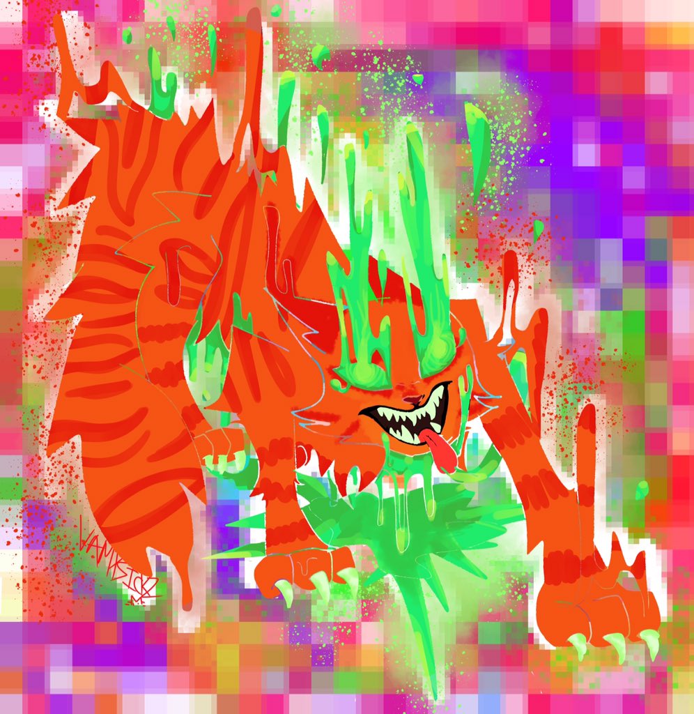 KITTENBL00D's tweet photo. attack on https://t.co/EHzTINilnr!! #artfight2019 #artfight #teamdream https://t.co/1dQjJPBXqm
