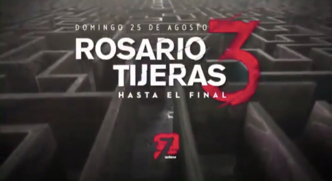 FansAztecaUno's tweet photo. ¡No se la pierdan! #RosarioTijeras3 domingo 25 de agosto por @AztecaSiete #FansAzteca https://t.co/Wn8SpIpr7A