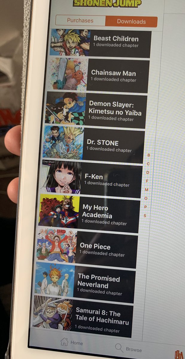 levinsonline's tweet photo. Shonen Jump has turned me into some kind of reverse-Garfield Monday lover. Getting new chapters is the best way to start each week https://t.co/JUUWuXYJQL