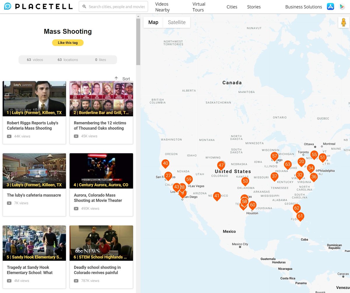 place_tell's tweet photo. US Mass Shooting Video Map from PlaceTell
https://t.co/EZsaGUXmi5
---------------------------------
#map #videomap #massshootings #MassShootingTracker #MASSSHOOTING #crimmap https://t.co/bYSU1QaDti
