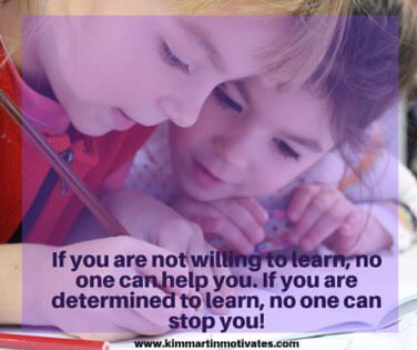 KMMotivate's tweet photo. If you are not willing to learn, no one can help you. If you are willing to learn, no one can stop you.
#LiveDecided #Goals #Dreams #CommunityWideDifferenceMakers #Motivation #inspiration #Success #Leadership #Education https://t.co/xZeSadChS1
