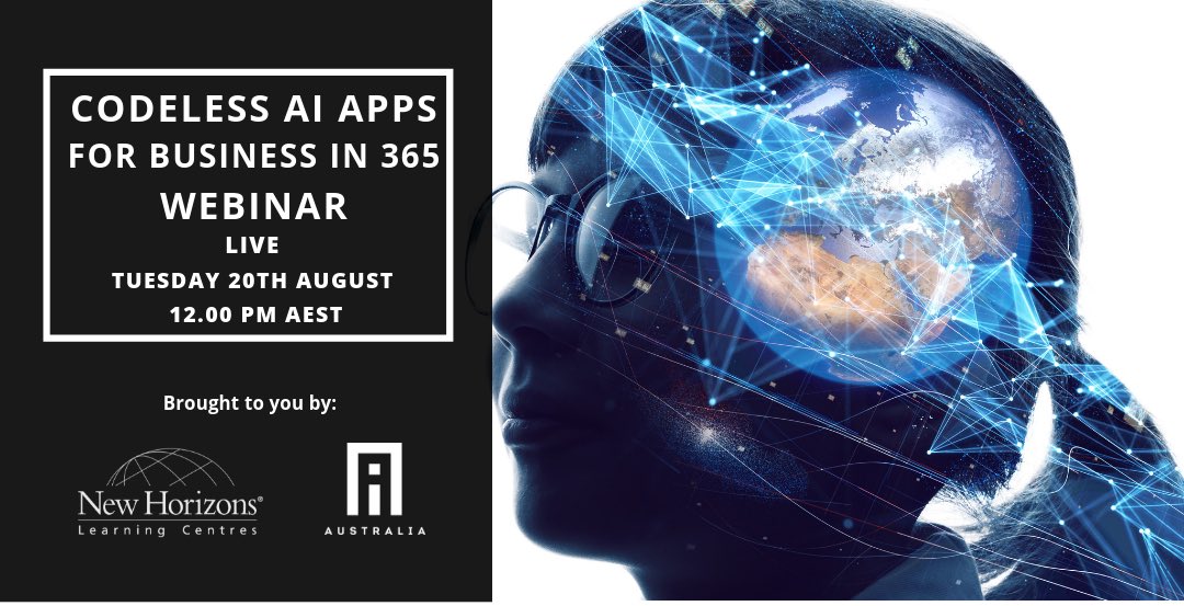 AustraliaAi's tweet photo. @AustraliaAi is excited to present the “Codeless AI Apps for Business In 365” webinar in collaboration with @NHAustralia
Register here: https://t.co/UZ25SnhRFM
#artificialintelligenceresearch #ai #PowerApps #webinar #artificialintelligence #Dynamics365 #PowerApps #aiaustralia https://t.co/aVjSTMDPzC