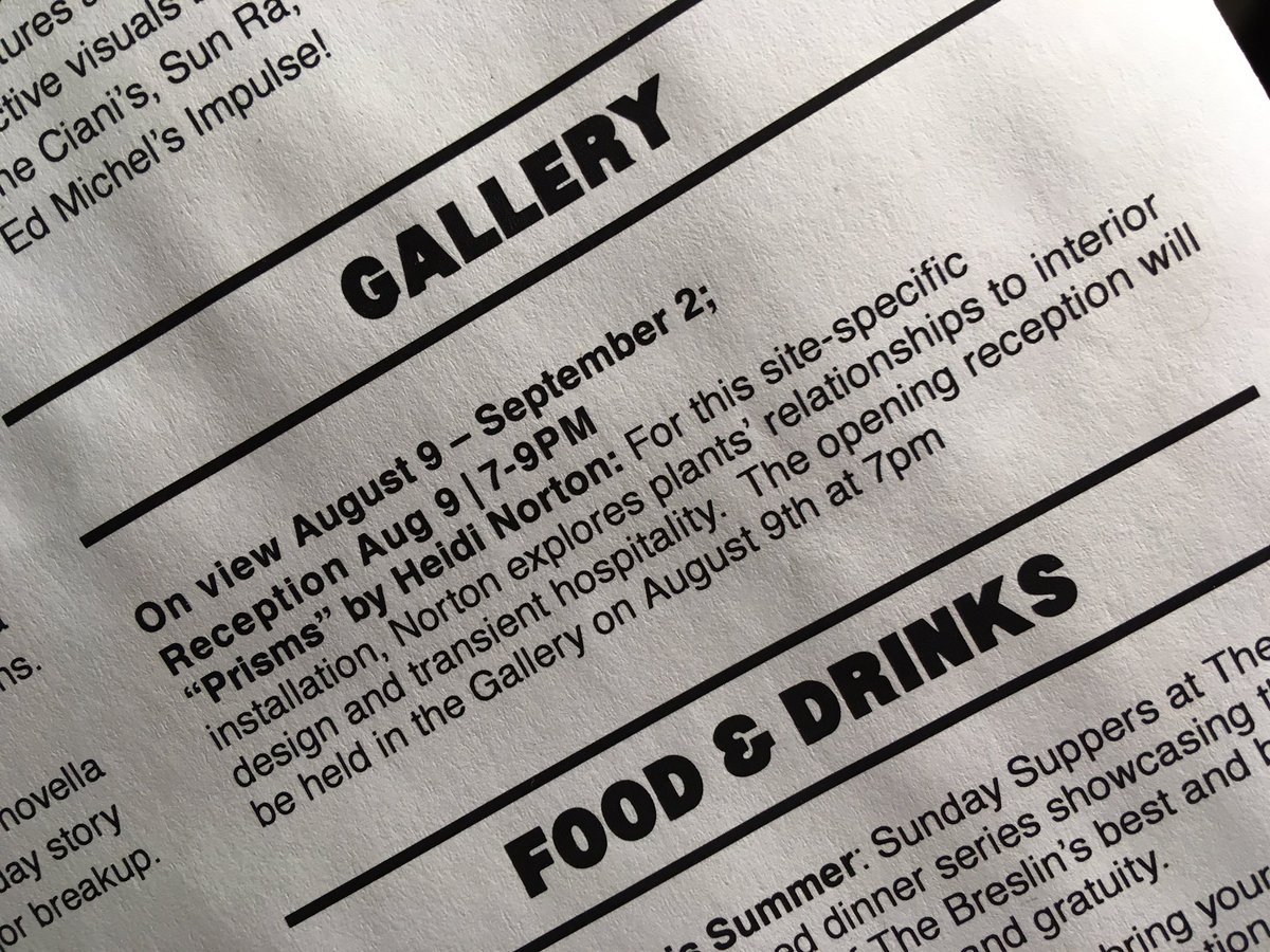 See you <a href="/acehotelnewyork/">Ace Hotel New York</a> for <a href="/norton_heidi/">Heidi Norton</a>’s show! This Fri Aug 9, 7-9