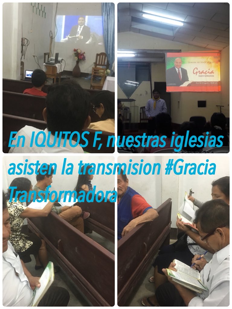 Desde la Amazonia del Peru, Iquitos asiste la transmisión #GraciaTransformadora <a href="/AdventistasUPS/">Adventistas Perú - UPS</a> <a href="/EnzoChavez/">Enzo Chávez</a> <a href="/FariChoque/">Farí Choque Ortega</a> @mcoaugarte