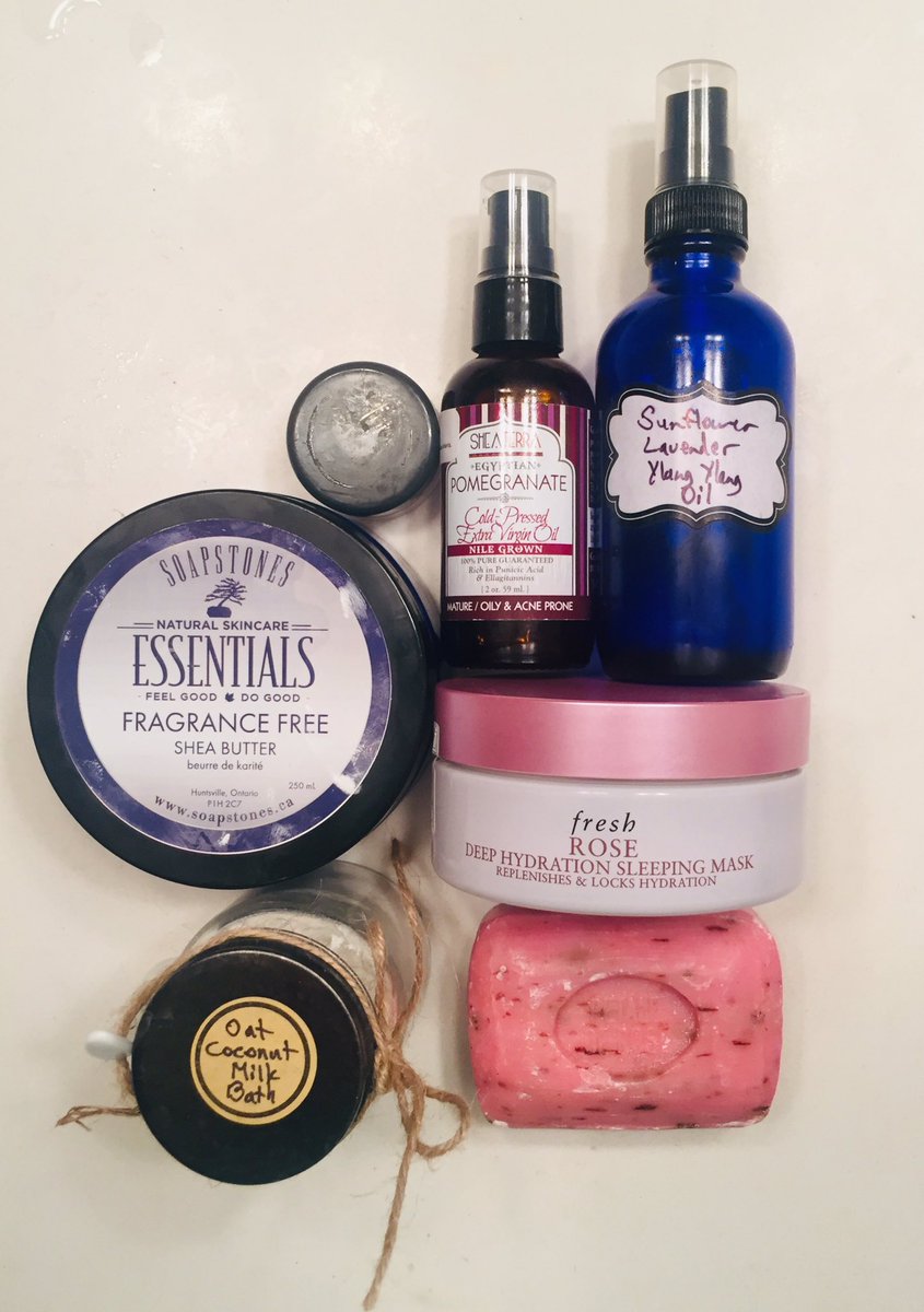 pink_jillian's tweet image. Self Care Sunday! @SOAPSTONESSOAP @FreshBeauty #sheaterra #diy #bathmilk #lipscrub #bodyoil #soap