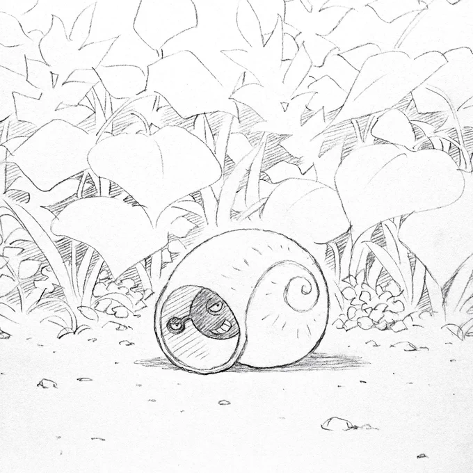 口の悪いカタツムリ。 
