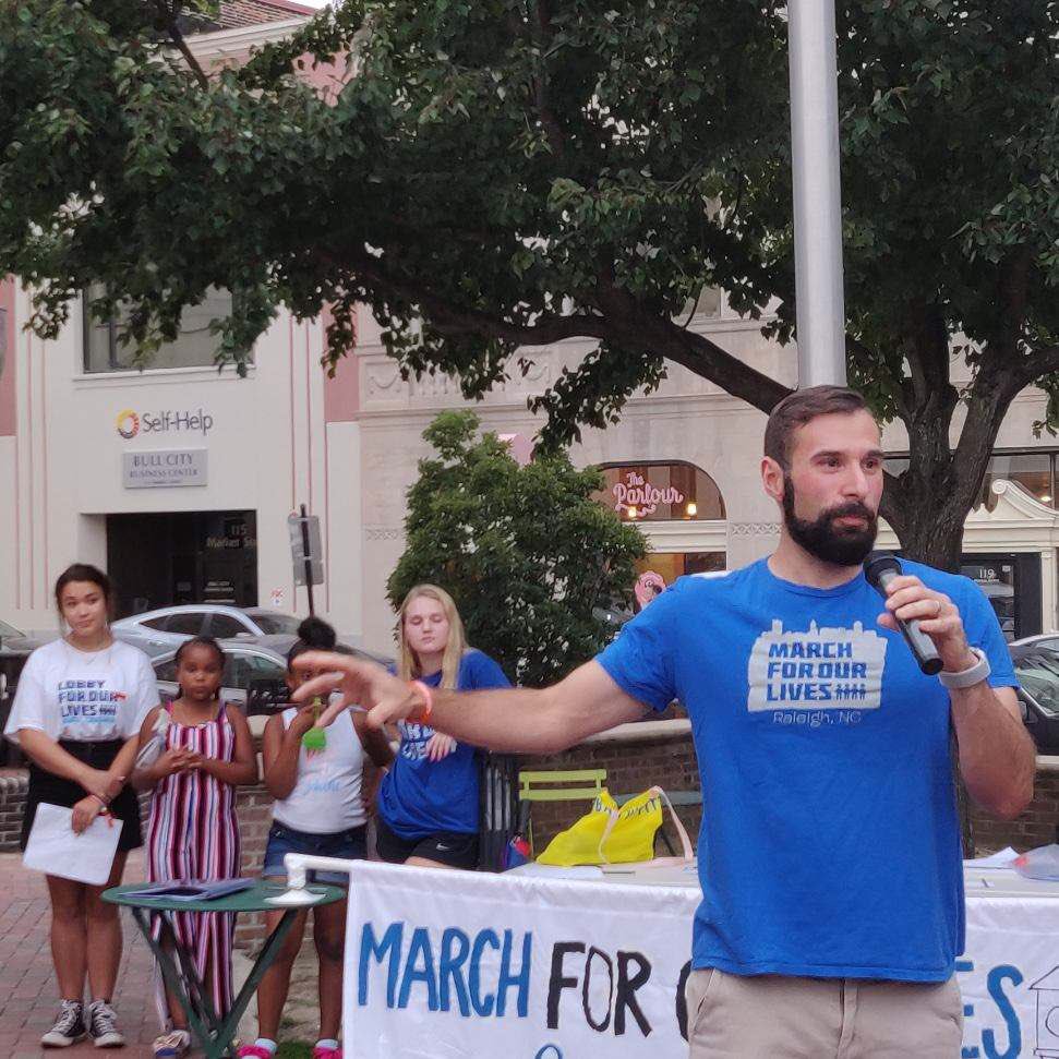 MFOLNC's tweet photo. Thank you so much, @mfoldurmch for organizing this event. The young people will win &amp; we do not want prayers, we NEED action. #enoughisENOUGH https://t.co/TCpM79x3hL