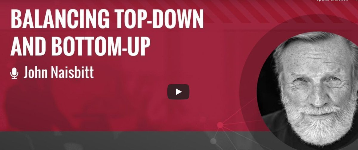 GoAhead_Global's tweet photo. [50min Video] Business Summit w/ John Naisbitt: Balancing Top-down and Bottom-up >> https://t.co/9APsKwdpmT #entrepreneurship https://t.co/81AzMp2AAQ