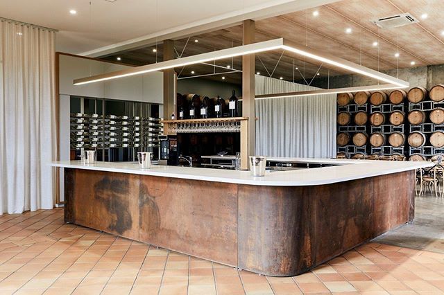 EL_architects's tweet photo. It was a pleasure giving our good friends family and client @dominiqueportet some help breathing new life into their cellar door and dining room. Keeping the rustic Parisian charm, the space has been reinvigorated into a more integrated yet intimate wine… https://t.co/MHjVx3FBGS https://t.co/SuIRKBrTuu