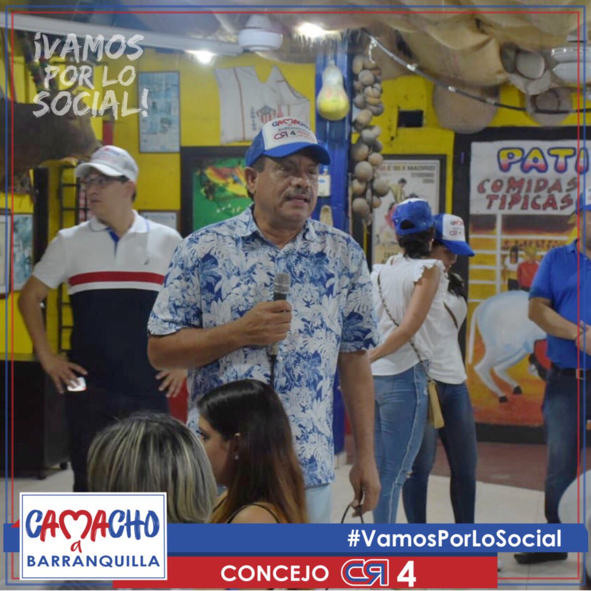 josecamacho01's tweet photo. Agradecido con cada una de las personas que me brindan su apoyo, ¡Sin ustedes esto no sería posible!.
Gracias por tanto cariño y compromiso. A la ciudad le espera un cambio social, por el cual estoy dispuesto a trabajar desde el #ConcejoDeBarranquilla.
🔴#ConcejoCR4 #CR4🔵 https://t.co/NIUx66wu2i