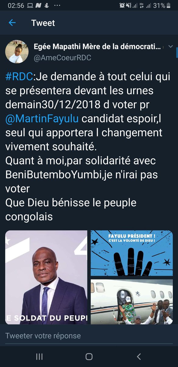 LitsaniChoukran's tweet photo. @AmeCoeurRDC Bonne semaine madame. #RDCQ https://t.co/9vkhNGSAcP