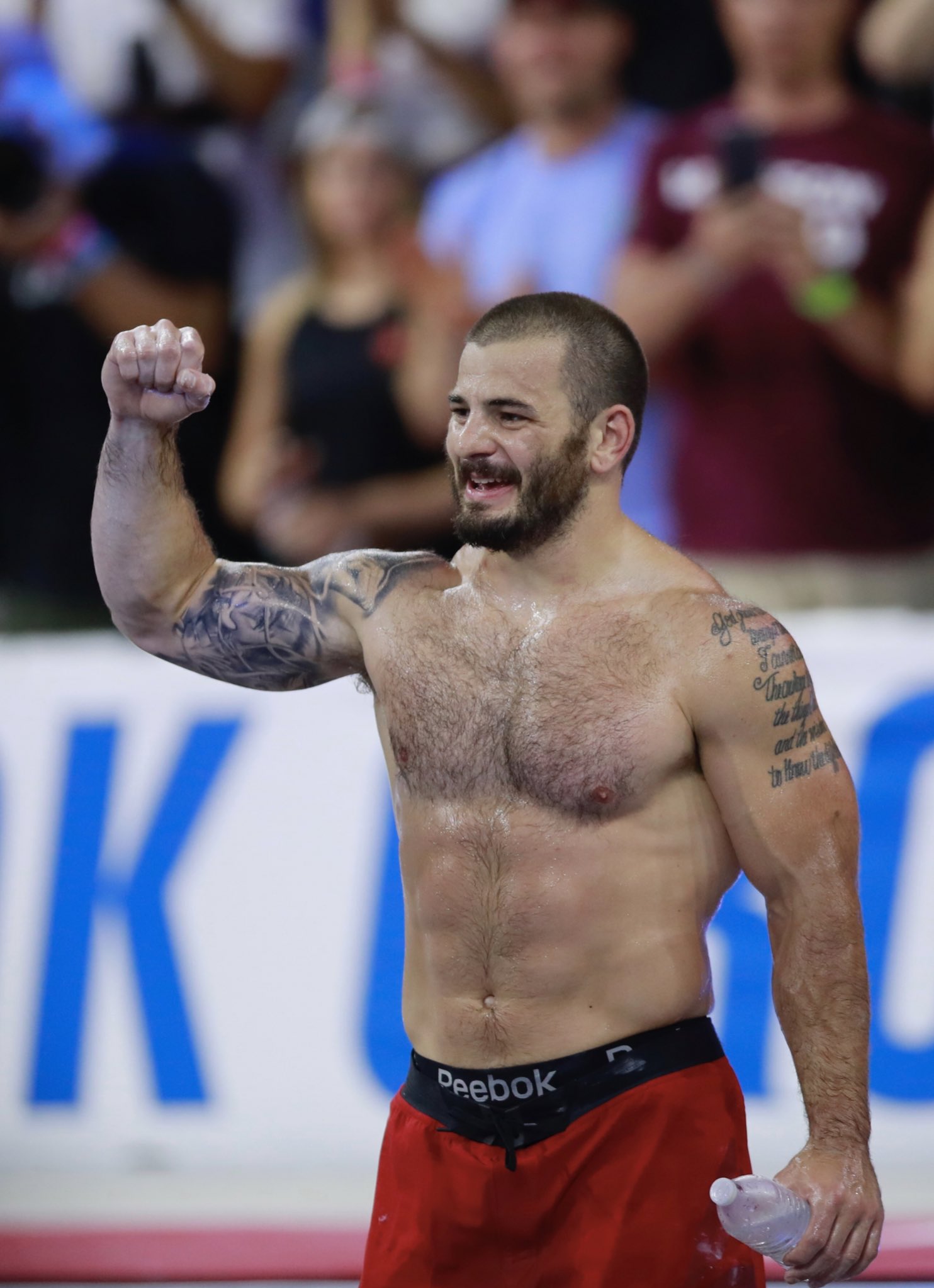 The CrossFit Games on Twitter: "He was challenged, and for the consecutive time, he rose above all. @MathewFras the 2019 Reebok CrossFit Games Champion. https://t.co/QMnpHAiCyI" / Twitter