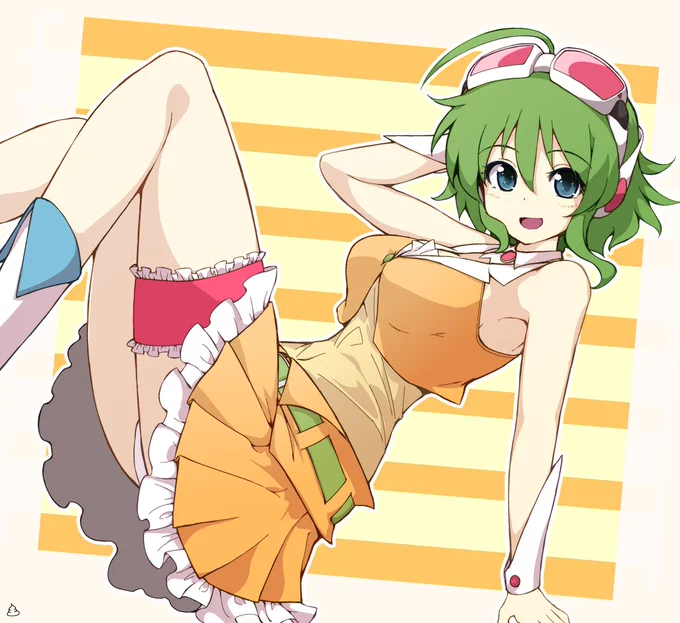 らくがき。 #VOCALOID #GUMI https://t.co/YMT3Al9gln 