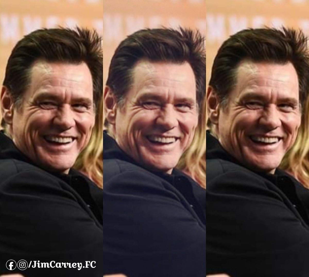 JimCarreyFans_'s tweet photo. Because that smile deserves #triplevision 🤓 A great Sunday #JimCarreyFans 💚 💛 😁

#JimCarrey #sunday #SundayRelax @JimCarrey https://t.co/npIg2TWUS0