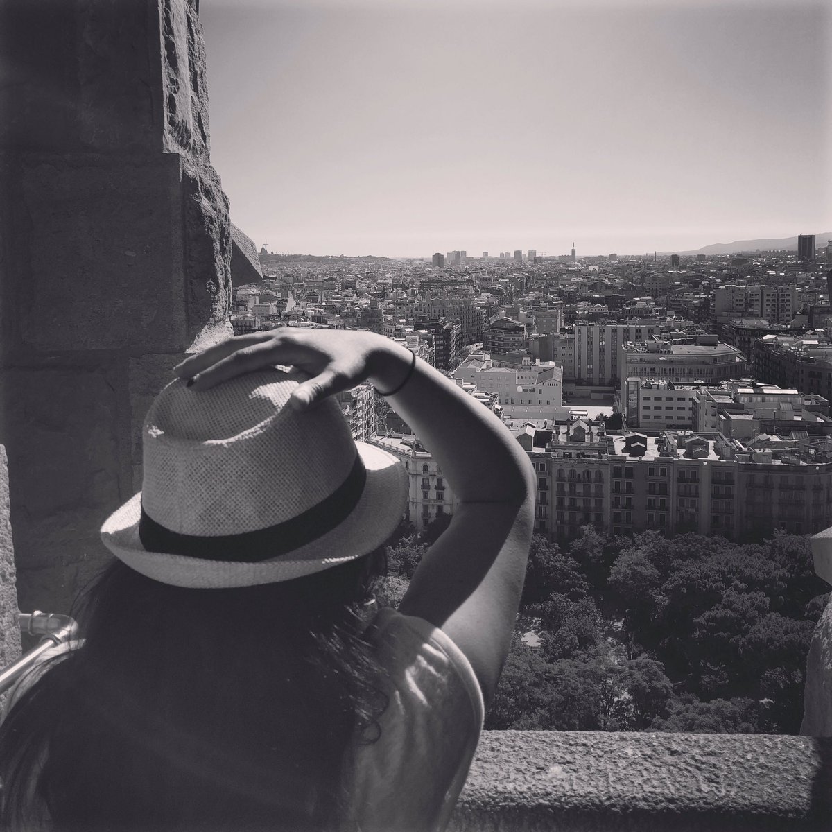 hattedtraveller's tweet photo. A few new blogs uploaded on the website today: Barcelona things to do, Quay review and NZSouth Island trip planning. Check bio for details! 😊 
Admiring the view of Barcelona from  lookout in Sagrada Familia. #travel #hat #travelblog #europe #sagradafamilia #travelblog https://t.co/H9hE5IjzCX