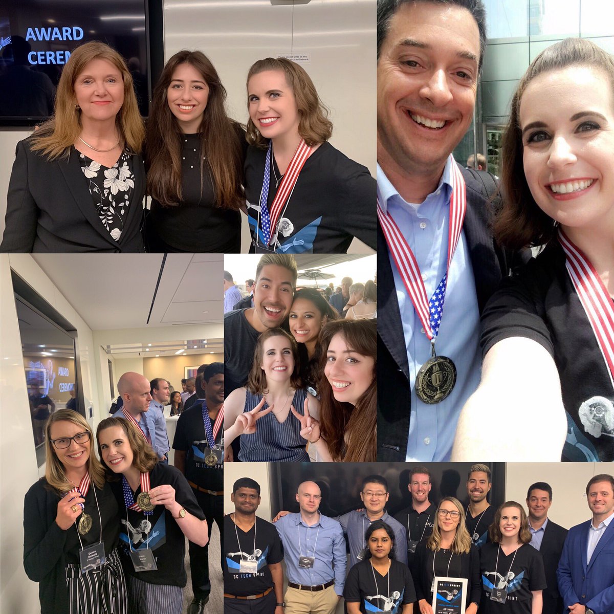 Snoozan13's tweet photo. “What’s crazy is thinking technology will change everything except regulation.” Being part of the winning team #SharingIsCaring was the cherry on top of an amazing week at the #DCTechSprint. 

Thank you to #AIR and #FCA for bringing the U.S. into its first global TechSprint. https://t.co/vocYbkAFIa