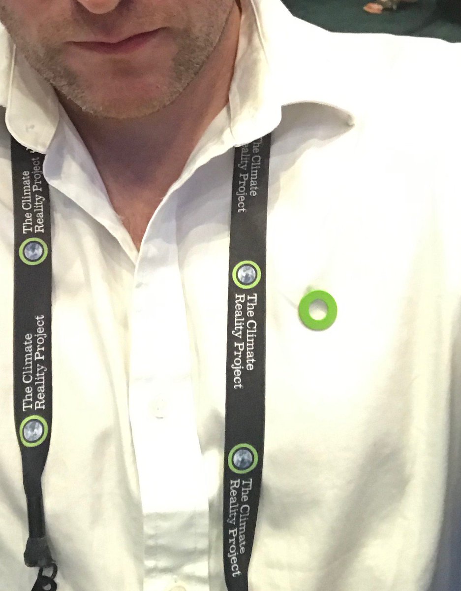 MurphyFrsa's tweet photo. What an incredible 3 days thank you @ClimateReality &amp; the amazing, inspiring @algore, I am now one of a family of 20,000 Climate Reality Leaders - now the hard work begins @b_sustainabl #ClimateCrisis #Sustainability #hope https://t.co/rqML3eumSG