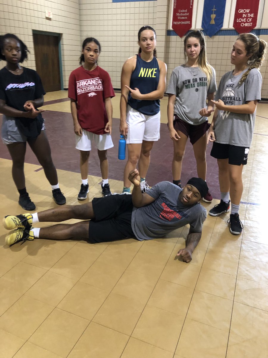 McArkbball's tweet photo. No excuse Sunday!!! They came to work while the others were home eating Bon Bons https://t.co/mK4CHIvCKR